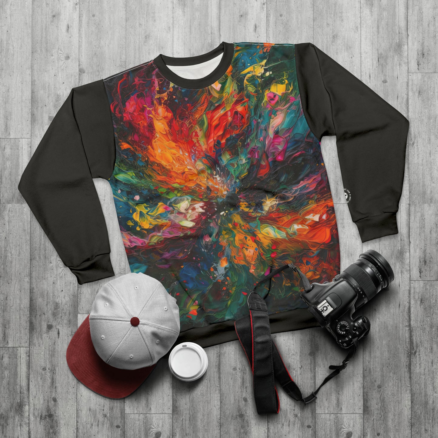 Colorized Dark Energy - Artistic Sweatshirt