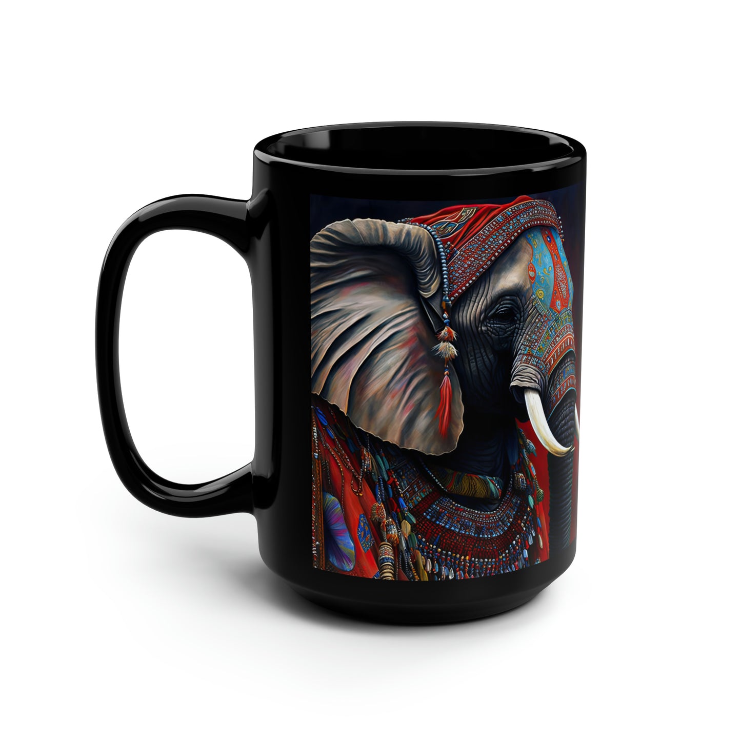 Elephant King - Mug Art