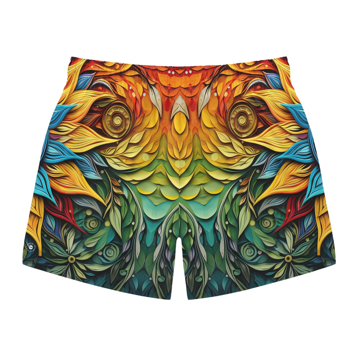 Swirl - Artsy Swim Trunks