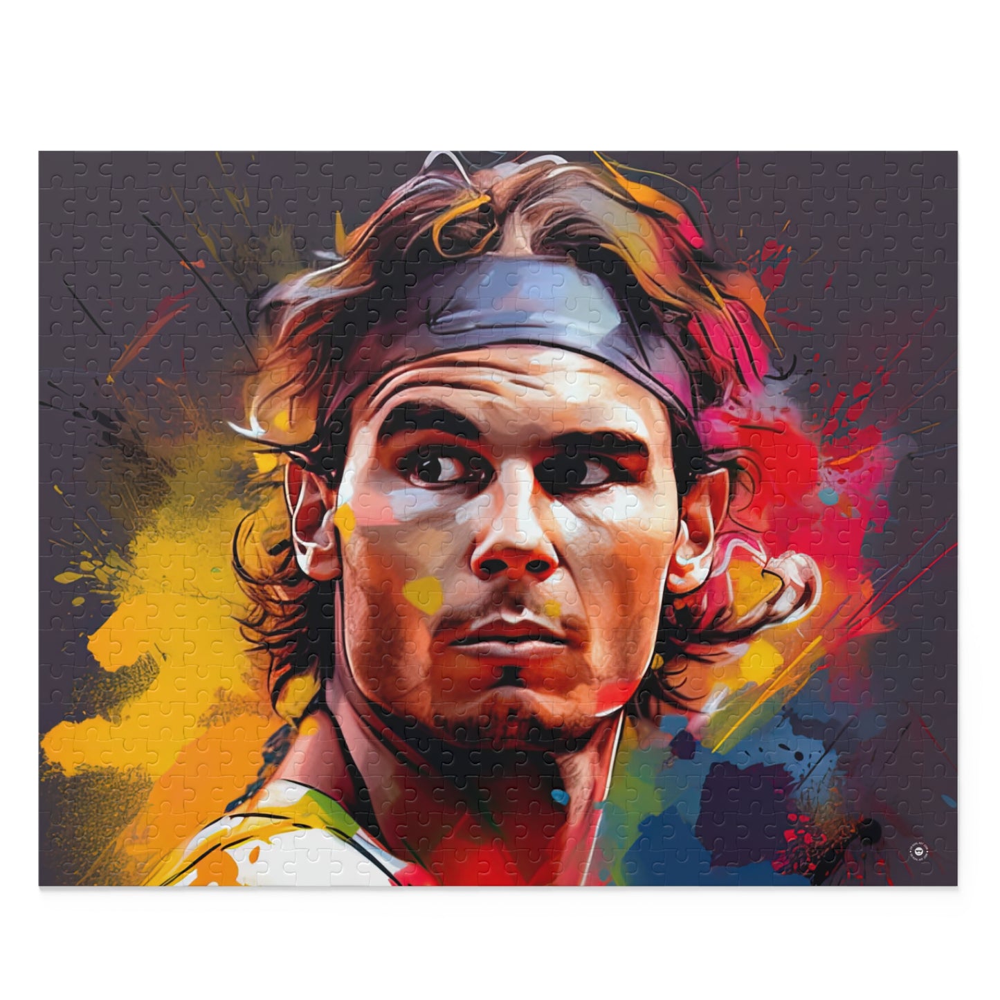 Raphael Nadal Portrait - Jigsaw Puzzle