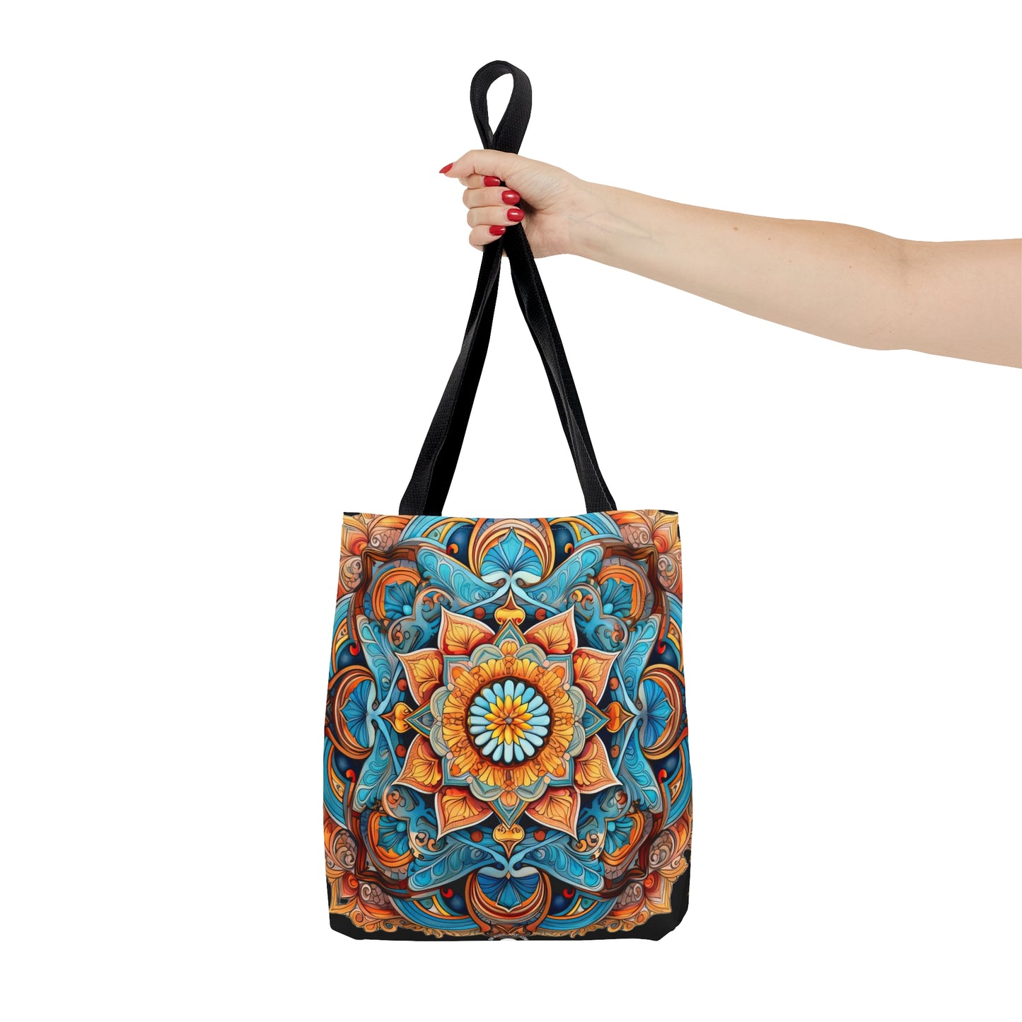 Winged Mandala - Artistic Tote Bag