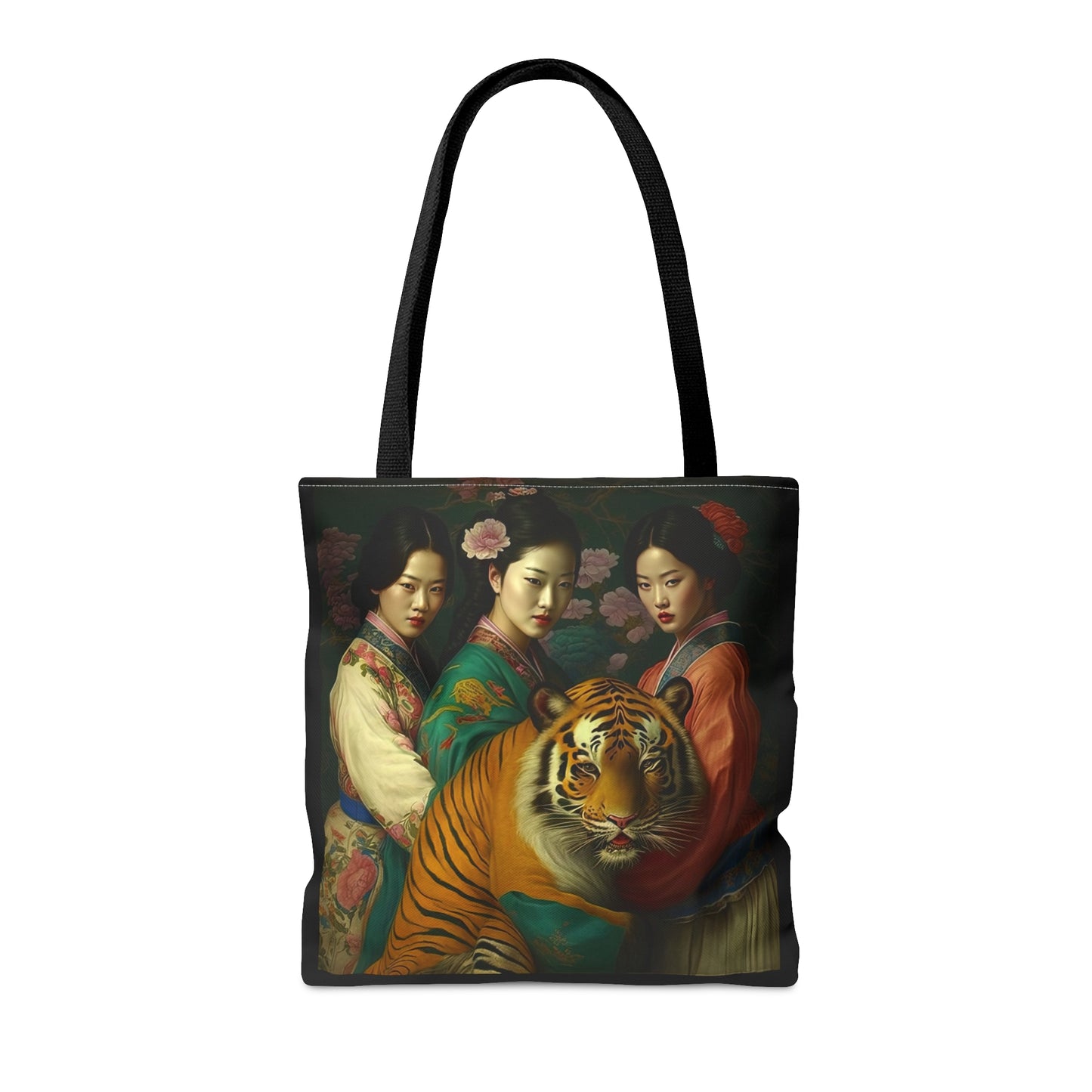 Tiger Girls - Artistic Tote Bag