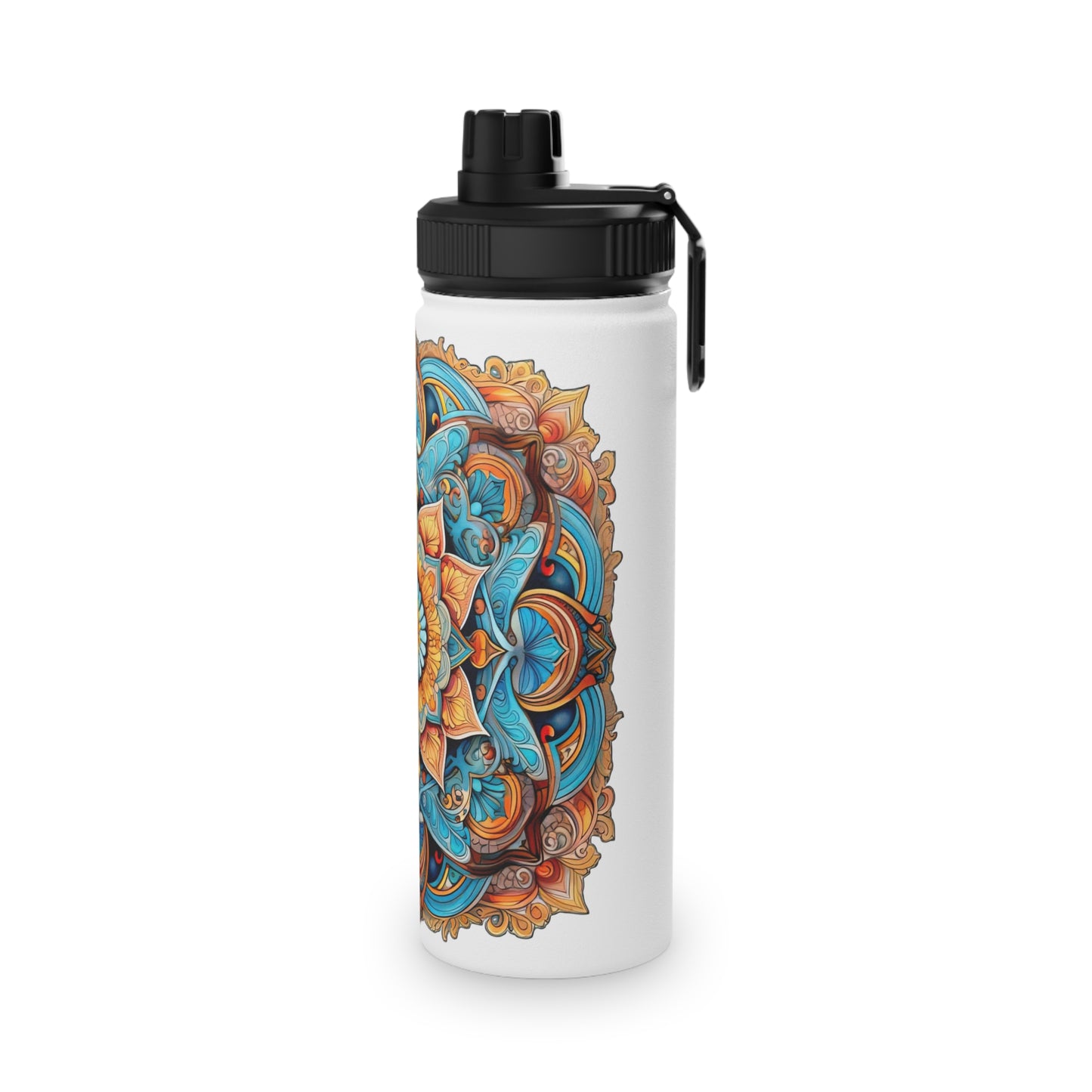 Winged Mandala - Water Bottle