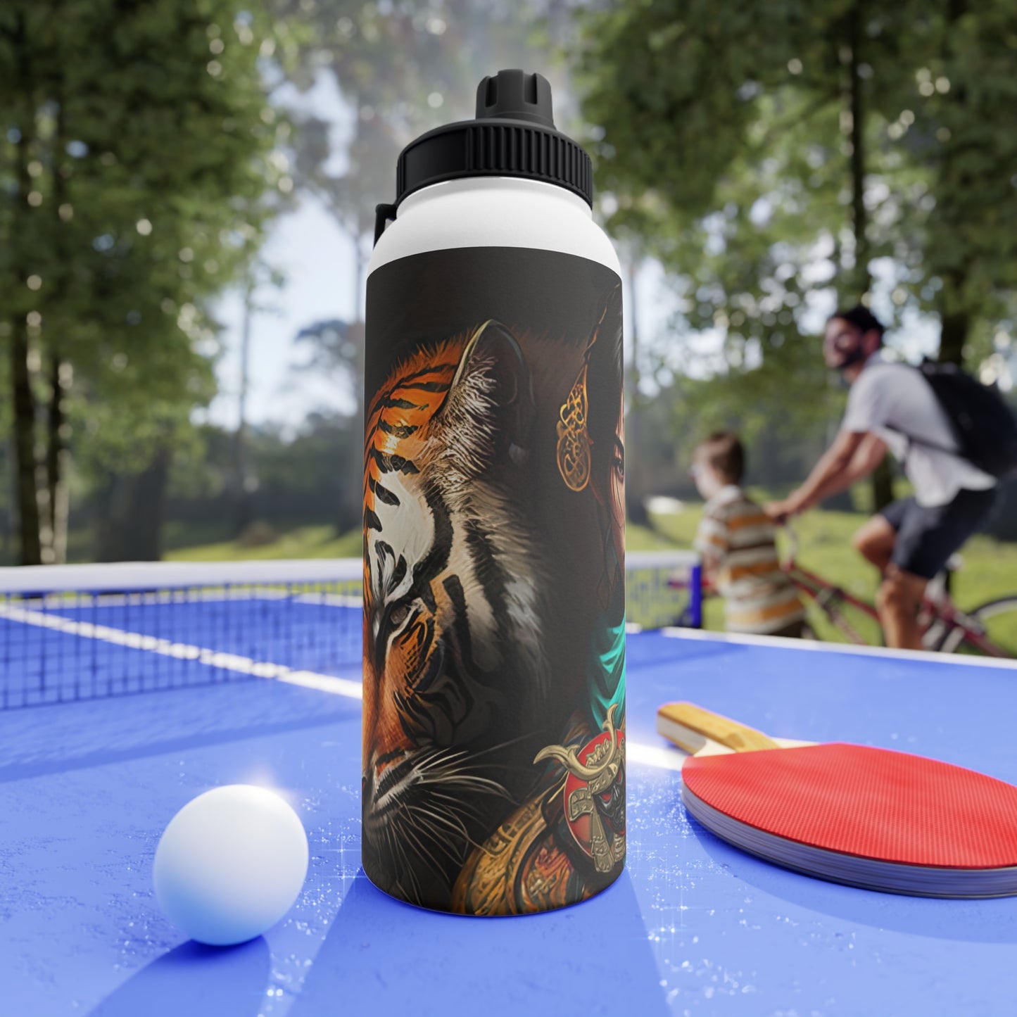 Bengal Tiger Goddess - Water Bottle