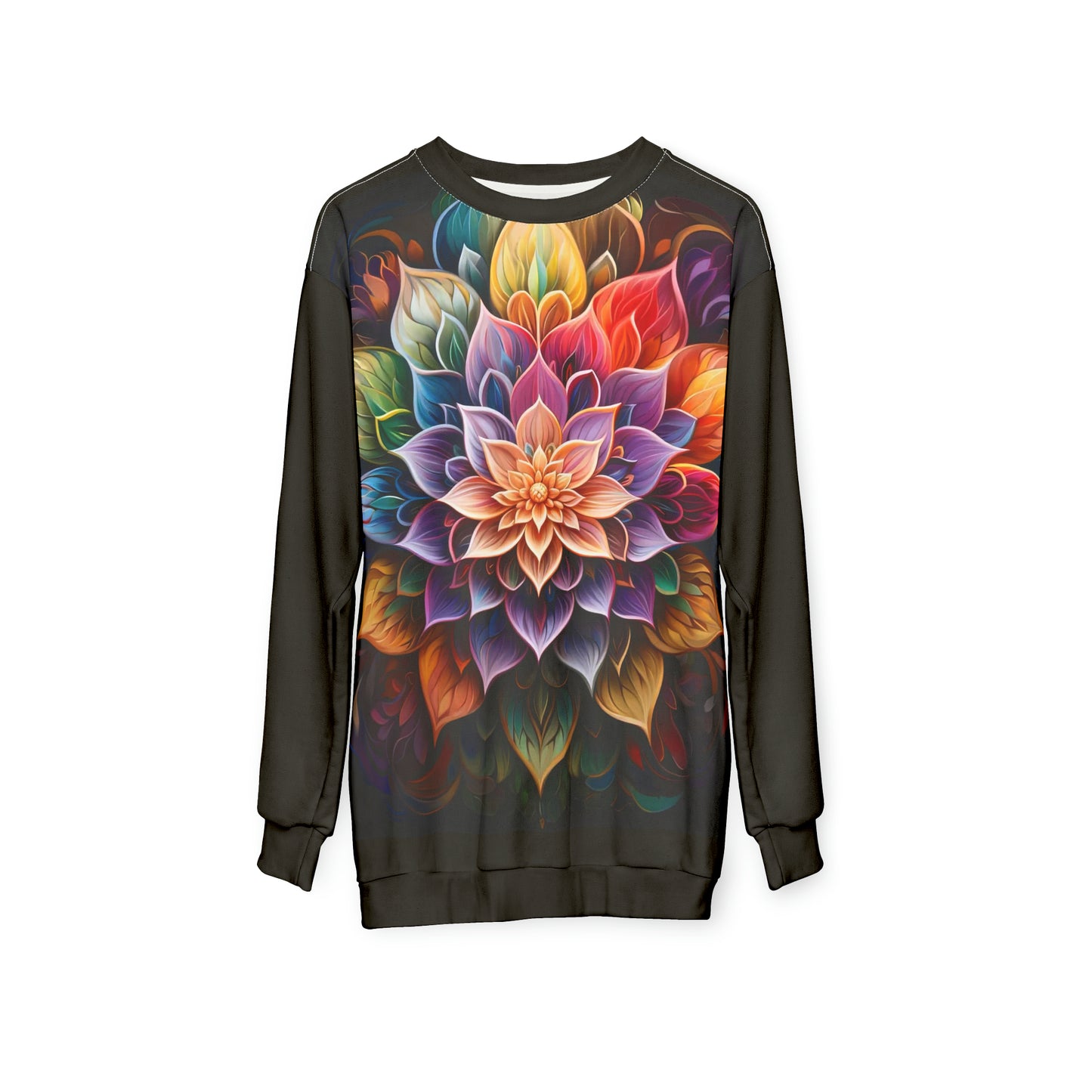 Lotus Mandala - Artistic Sweatshirt