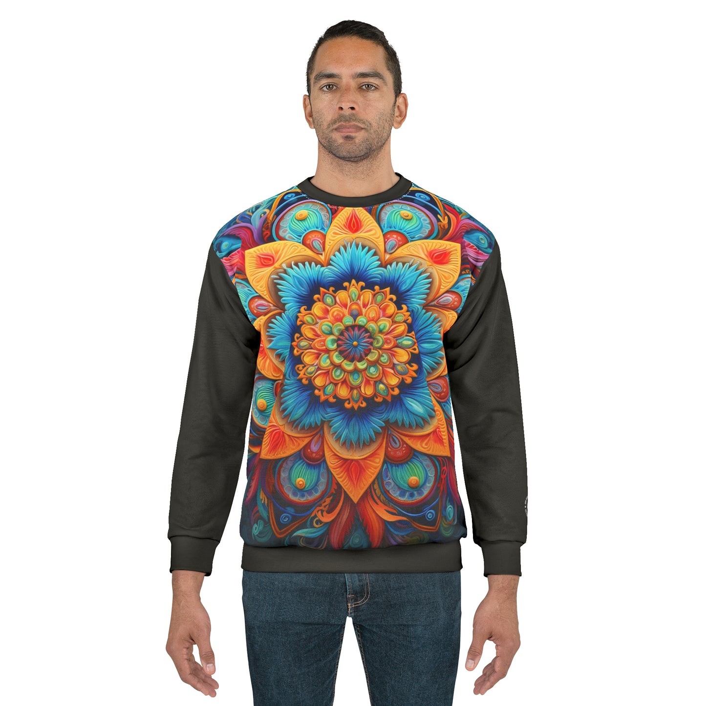 Floral Mandala - Artistic Sweatshirt