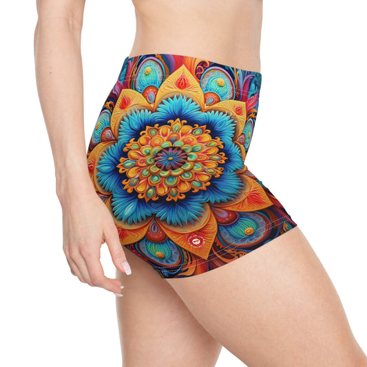 Floral Mandala - Artistic Shorts