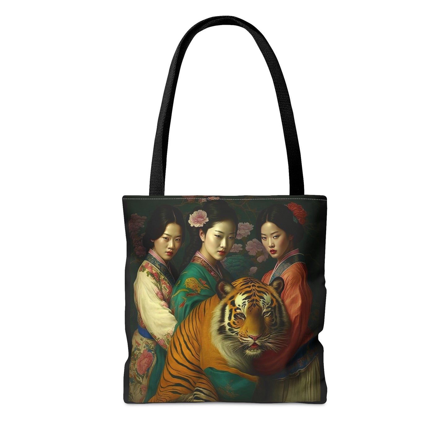 Tiger Girls - Artistic Tote Bag