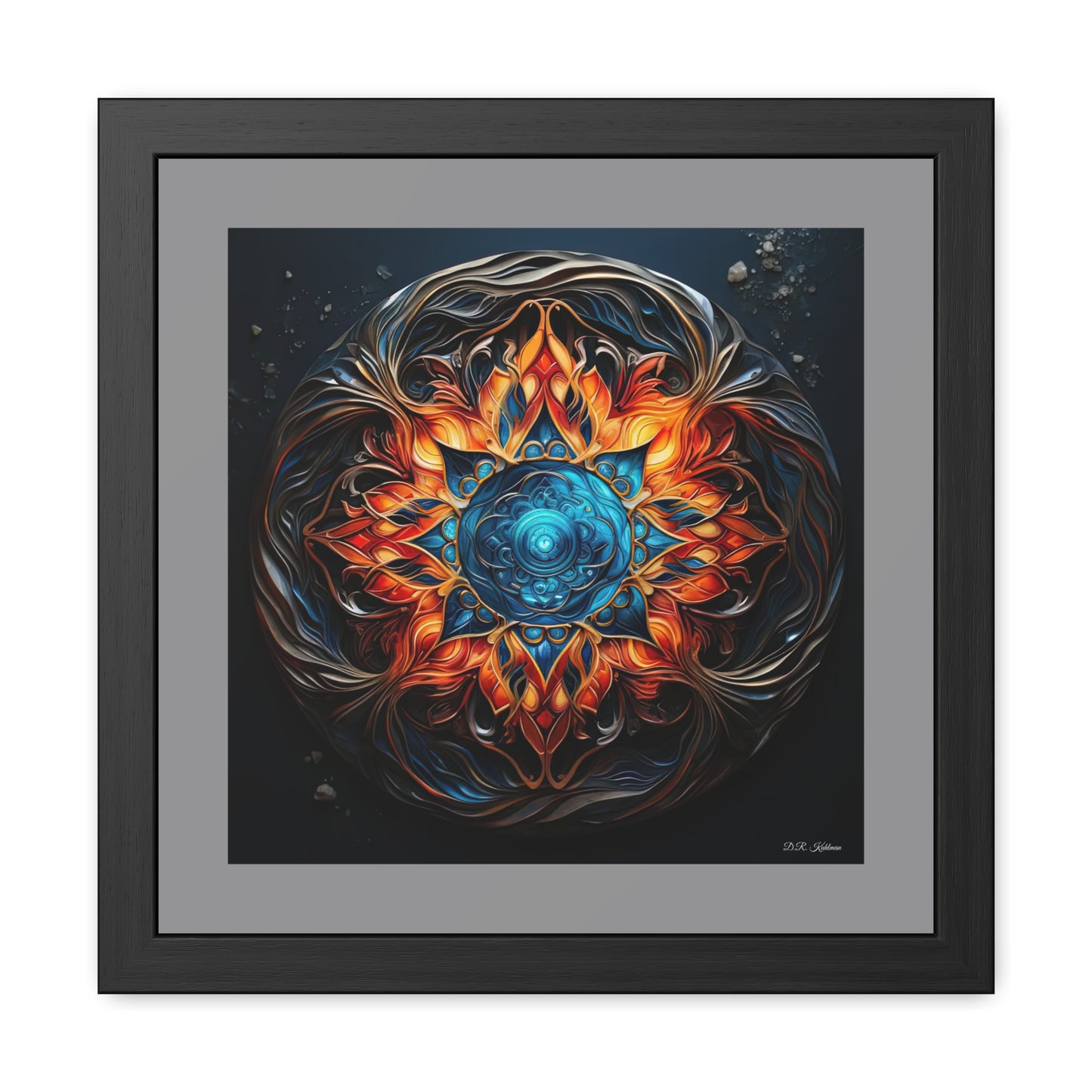 Fire and Ice - Framed Fine Art Print