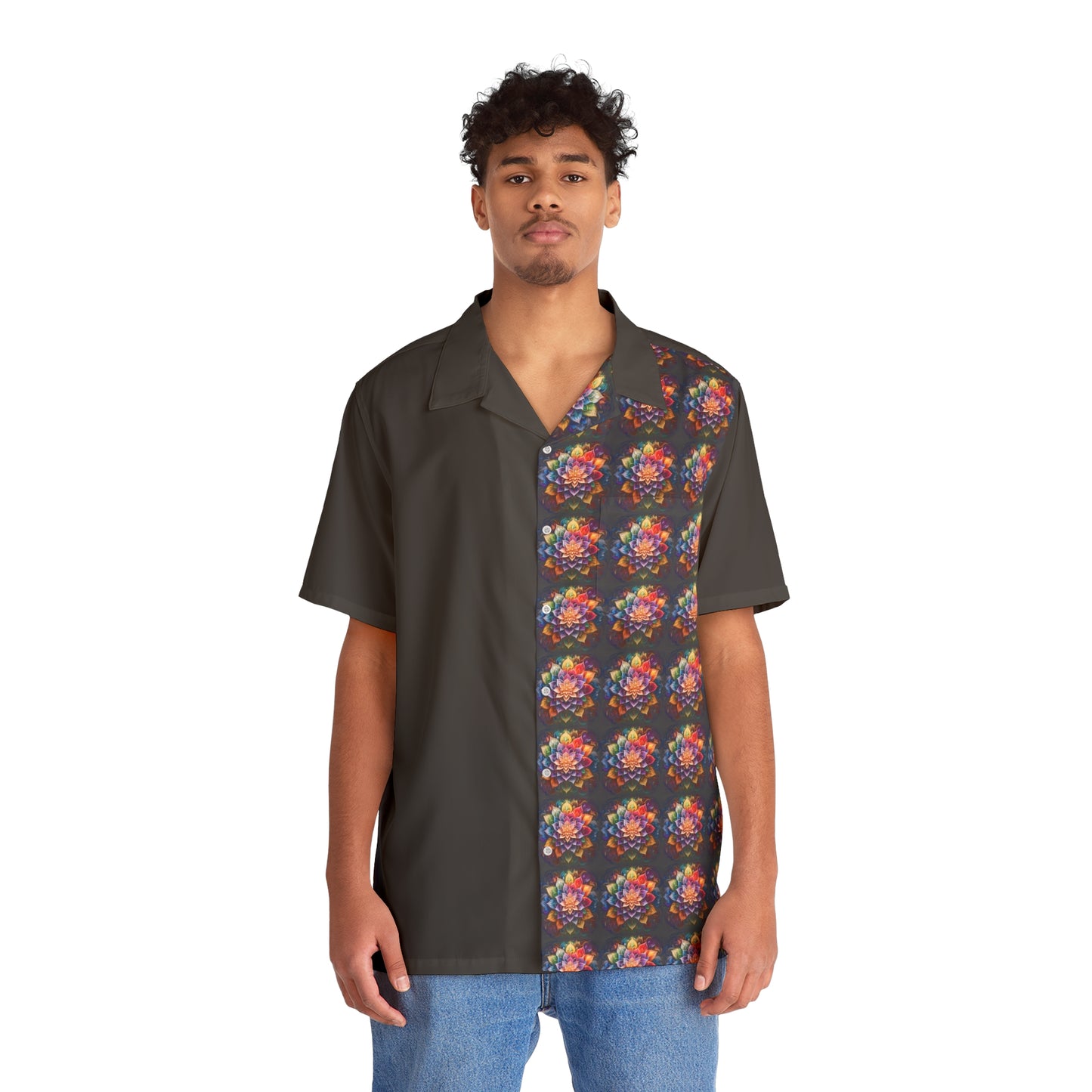 Lotus Mandala Left - California Chill Shirt