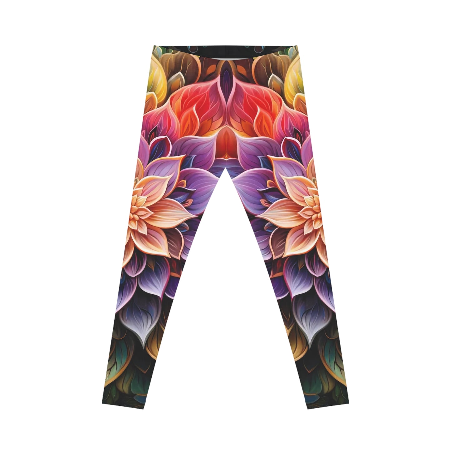 Lotus Mandala - Artistic Leggings