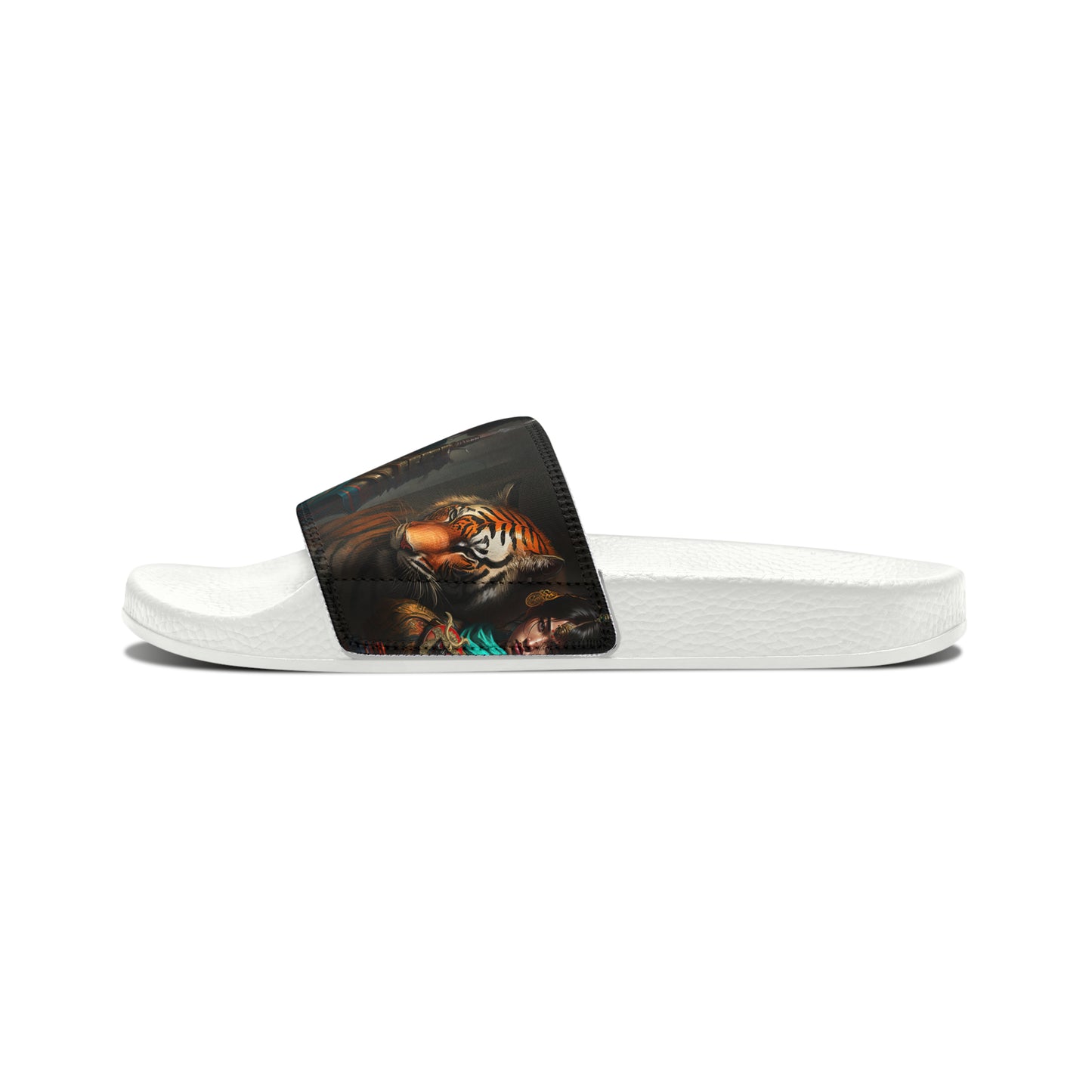 Bengal Tiger Goddess - Men's Slides