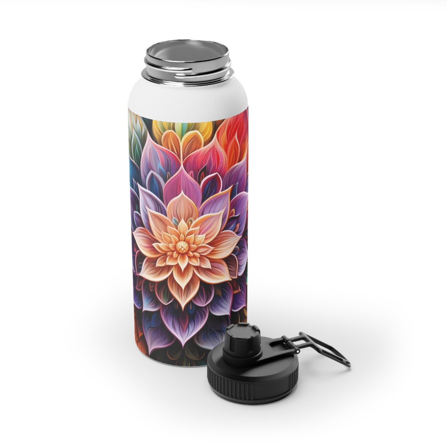 Lotus Mandala - Water Bottle