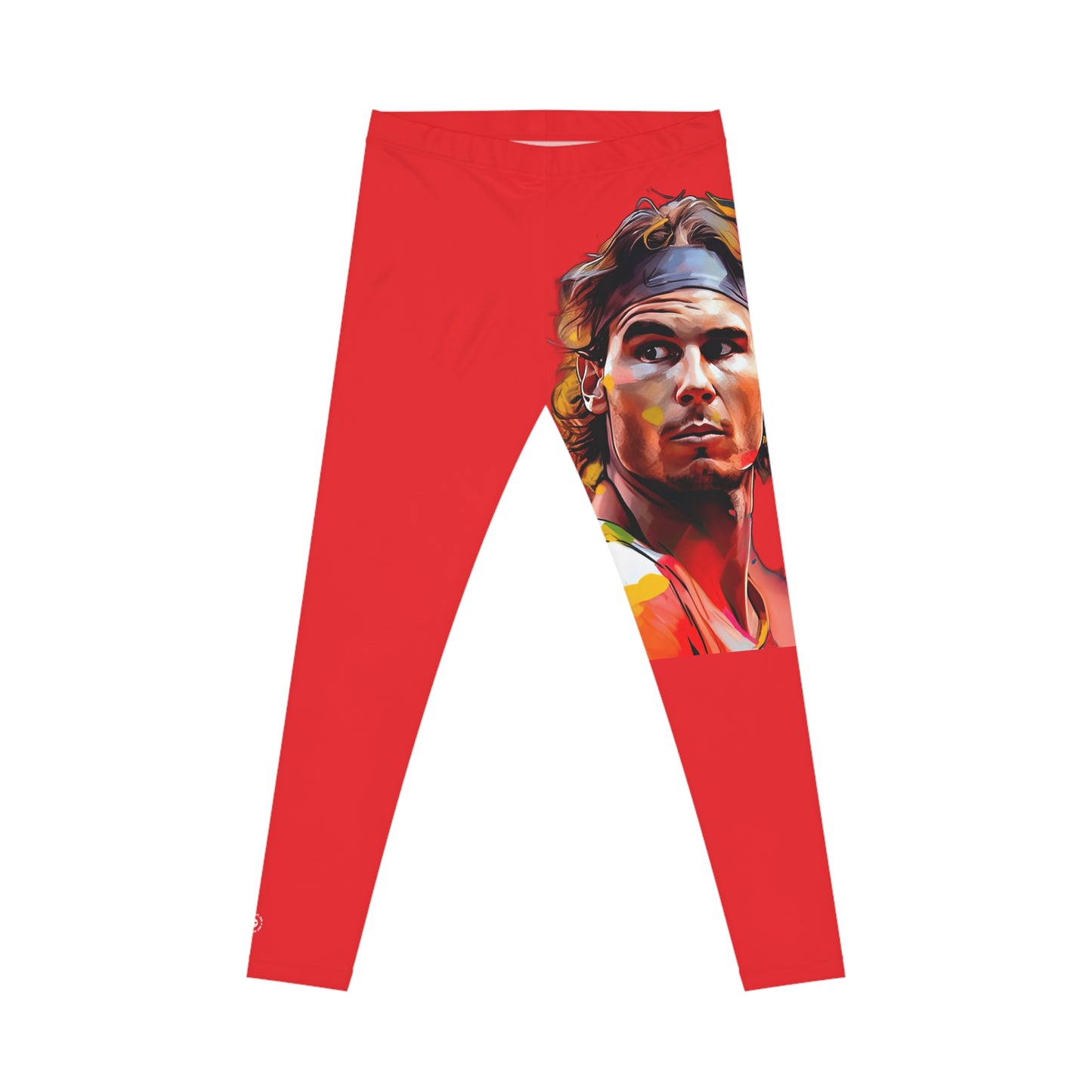 Raphael Nadal Portrait - Artistic Leggings