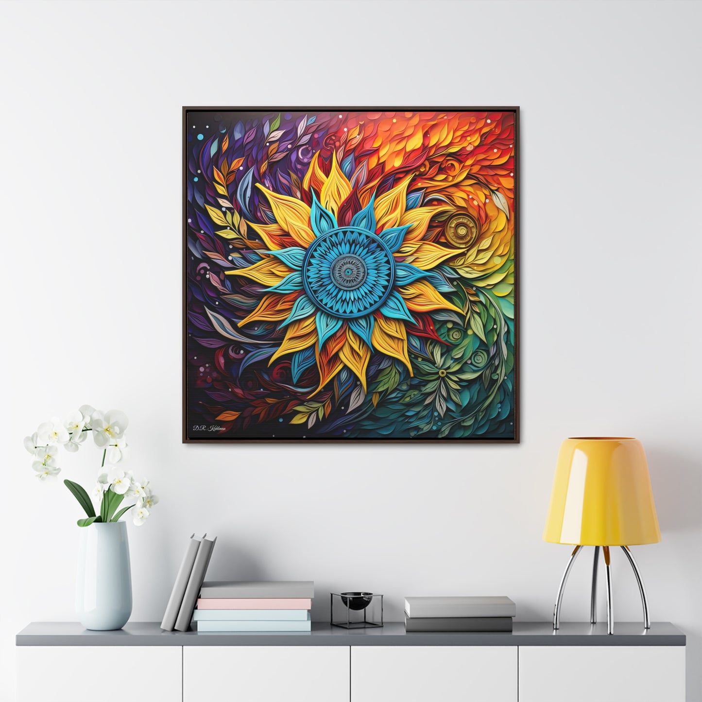 Swirl on Canvas