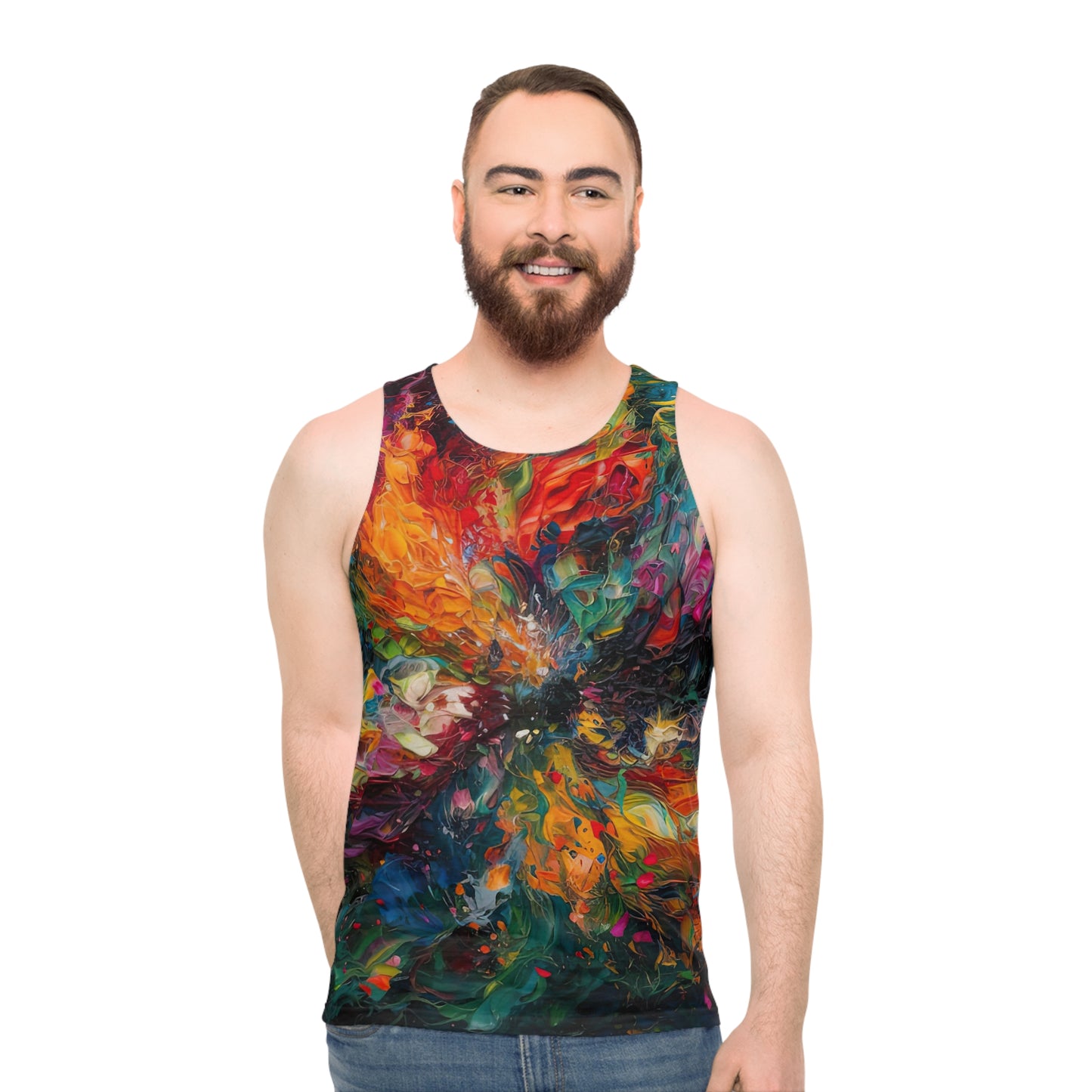 Colorized Dark Energy - Tank Top