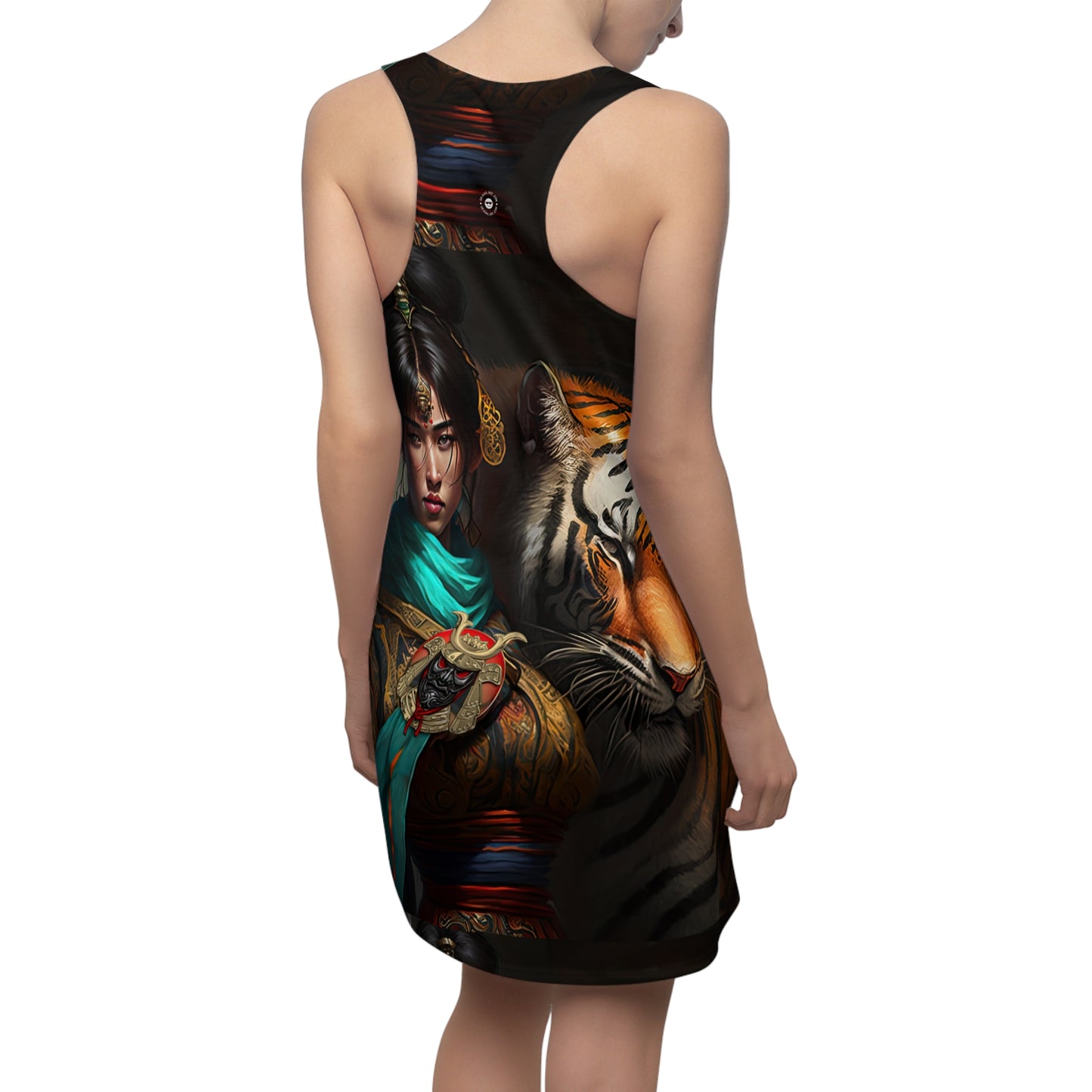 Bengal Tiger Goddess - Artistic Racerback Dress