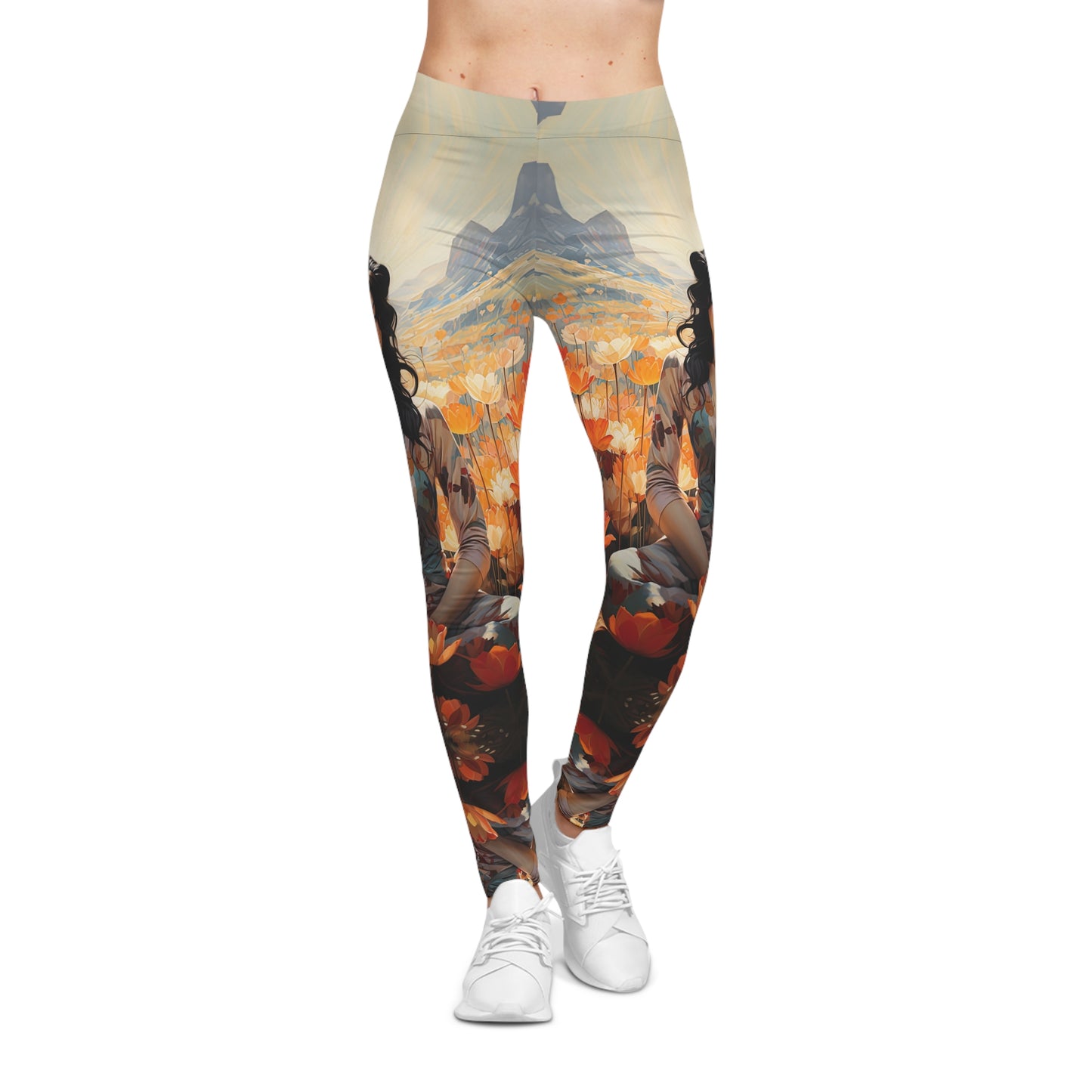 Enlotusment - Artistic Leggings