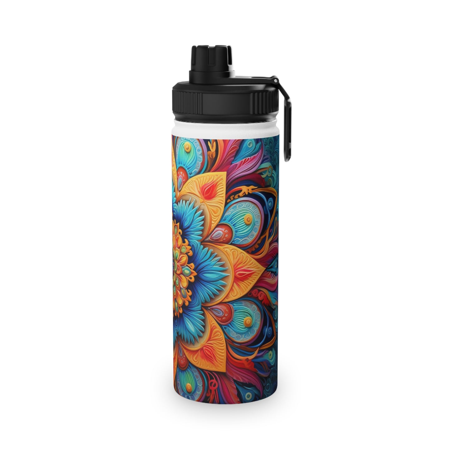 Floral Mandala - Water Bottle