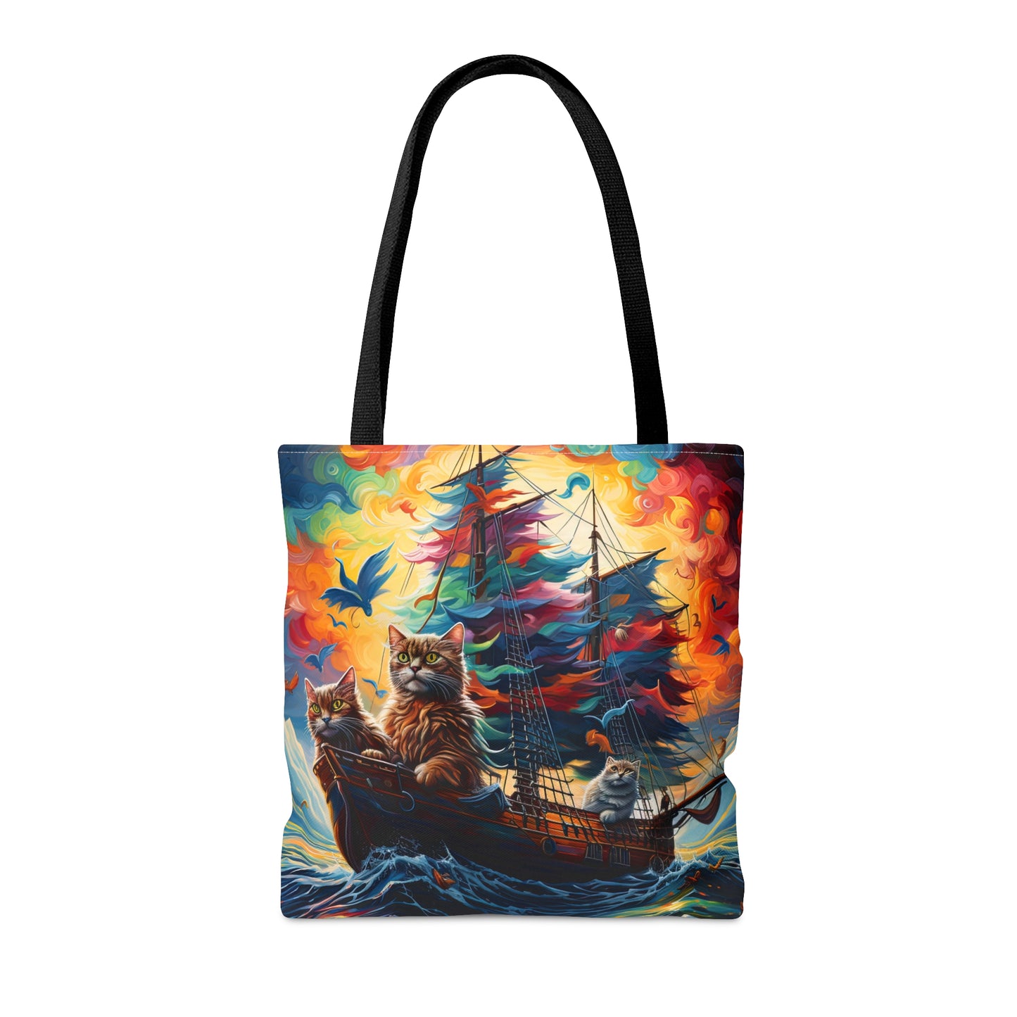 Sea Cats - Artistic Tote Bag