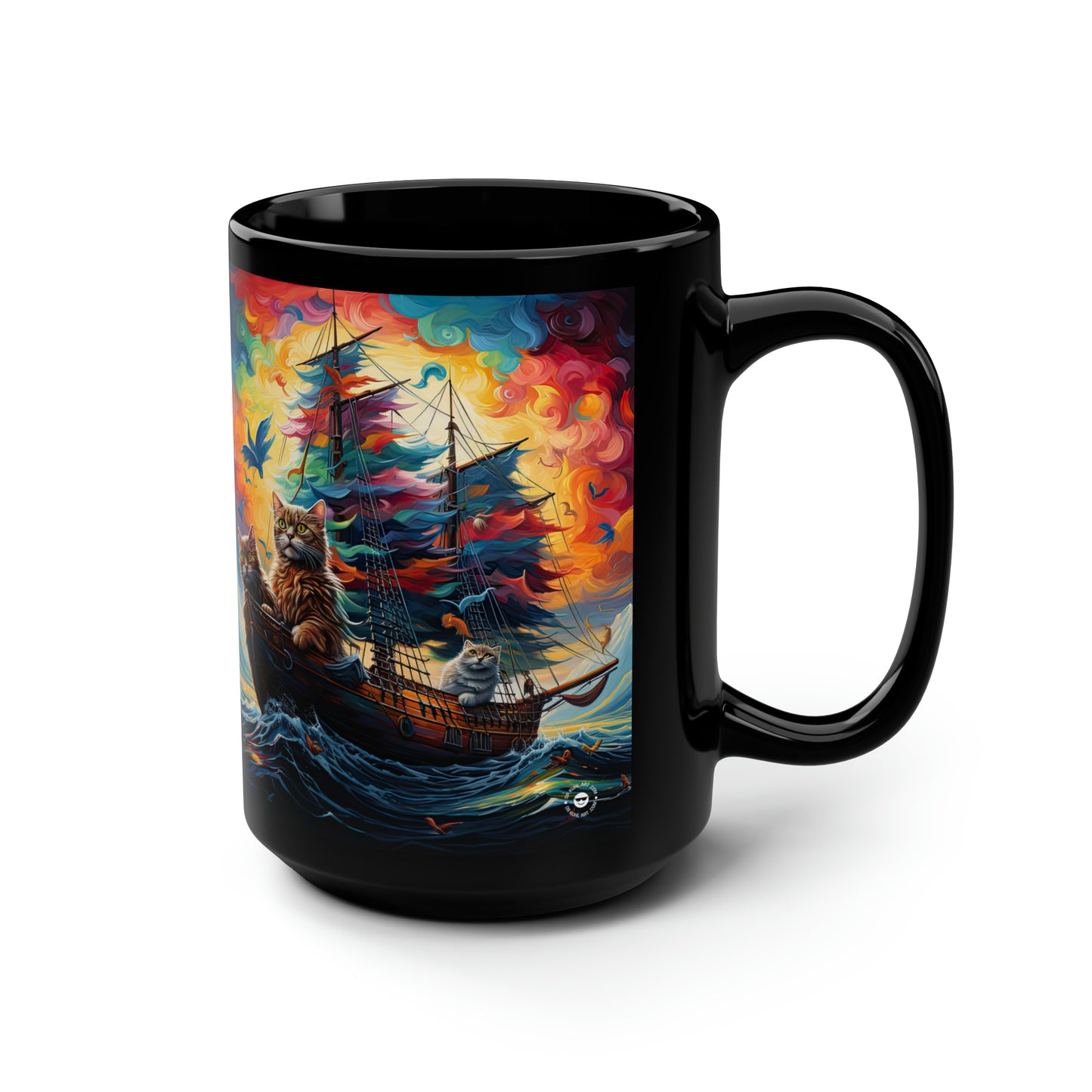 Sea Cats - Mug Art