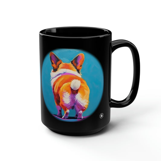 Corgi Butt Dots - Mug Art