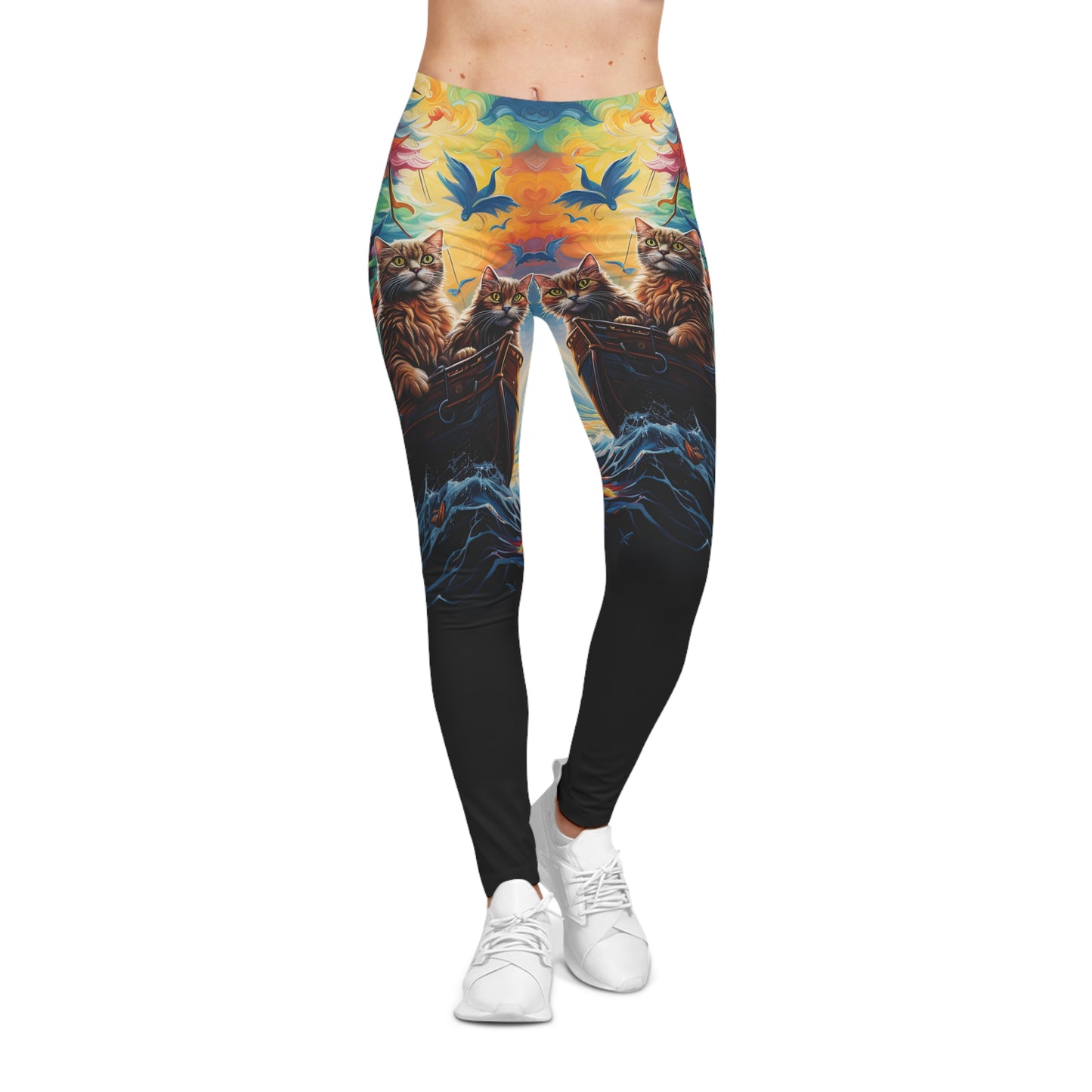 Sea Cats - Artistic Leggings