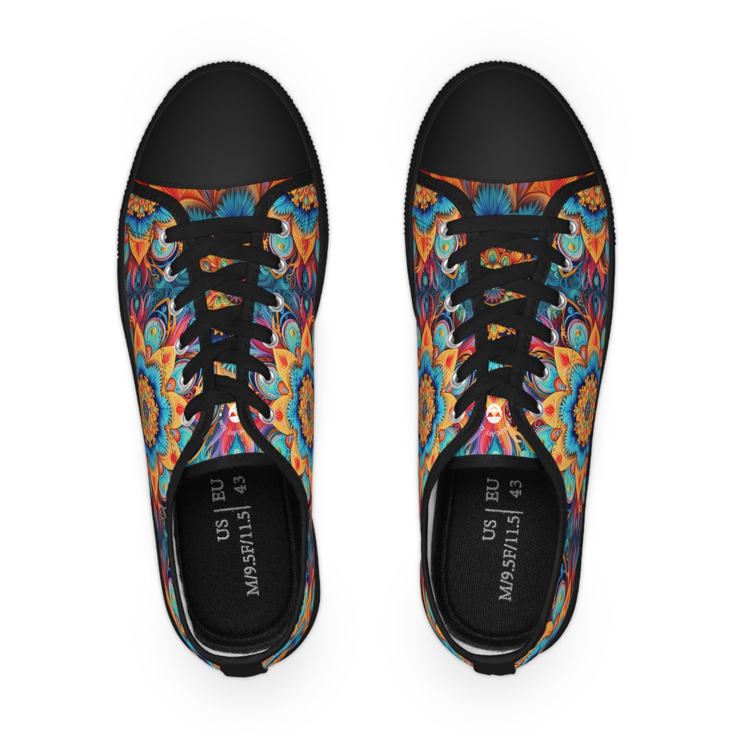 Floral Mandala - Men's Sneakers