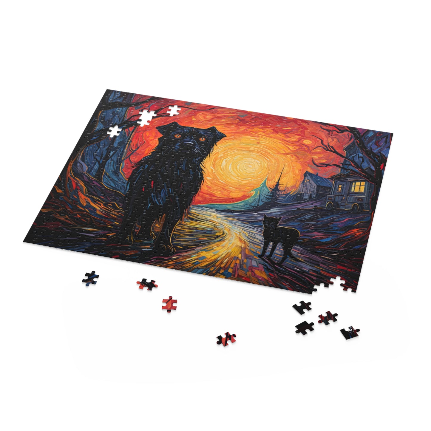 Scary Night - Jigsaw Puzzle