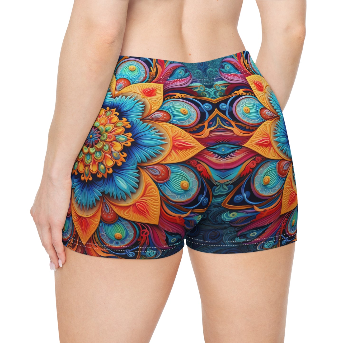 Floral Mandala - Artistic Shorts