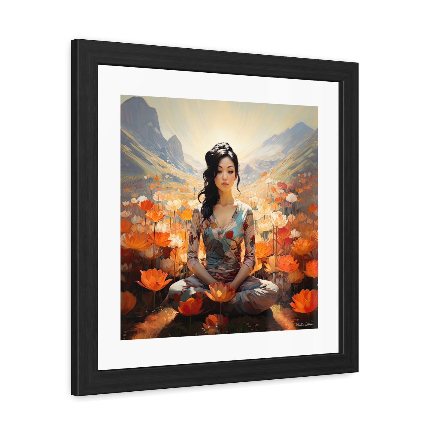 Enlotusment - Framed Fine Art Print