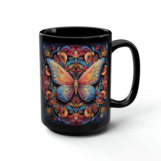 Butterfly Mandala - Mug Art