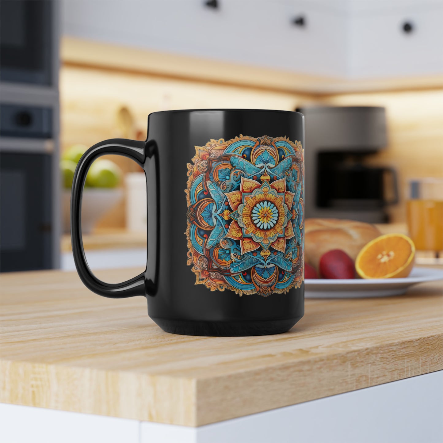 Winged Mandala - Mug Art