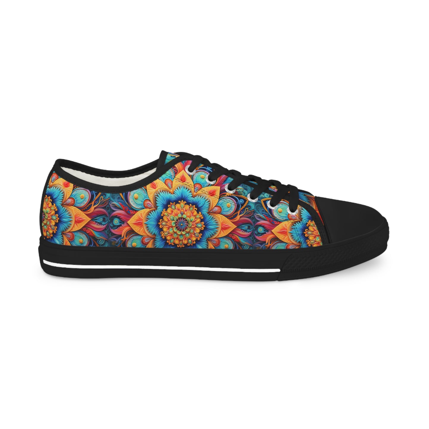 Floral Mandala - Men's Sneakers