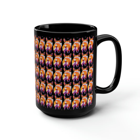 Corgi Butt Mosaic - Mug Art