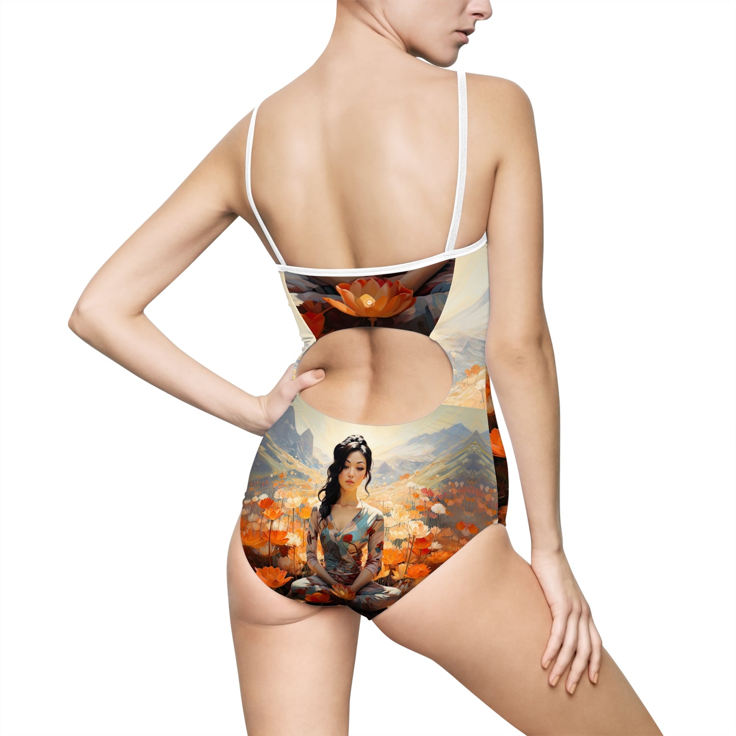 Enlotusment - Artsy One-Piece