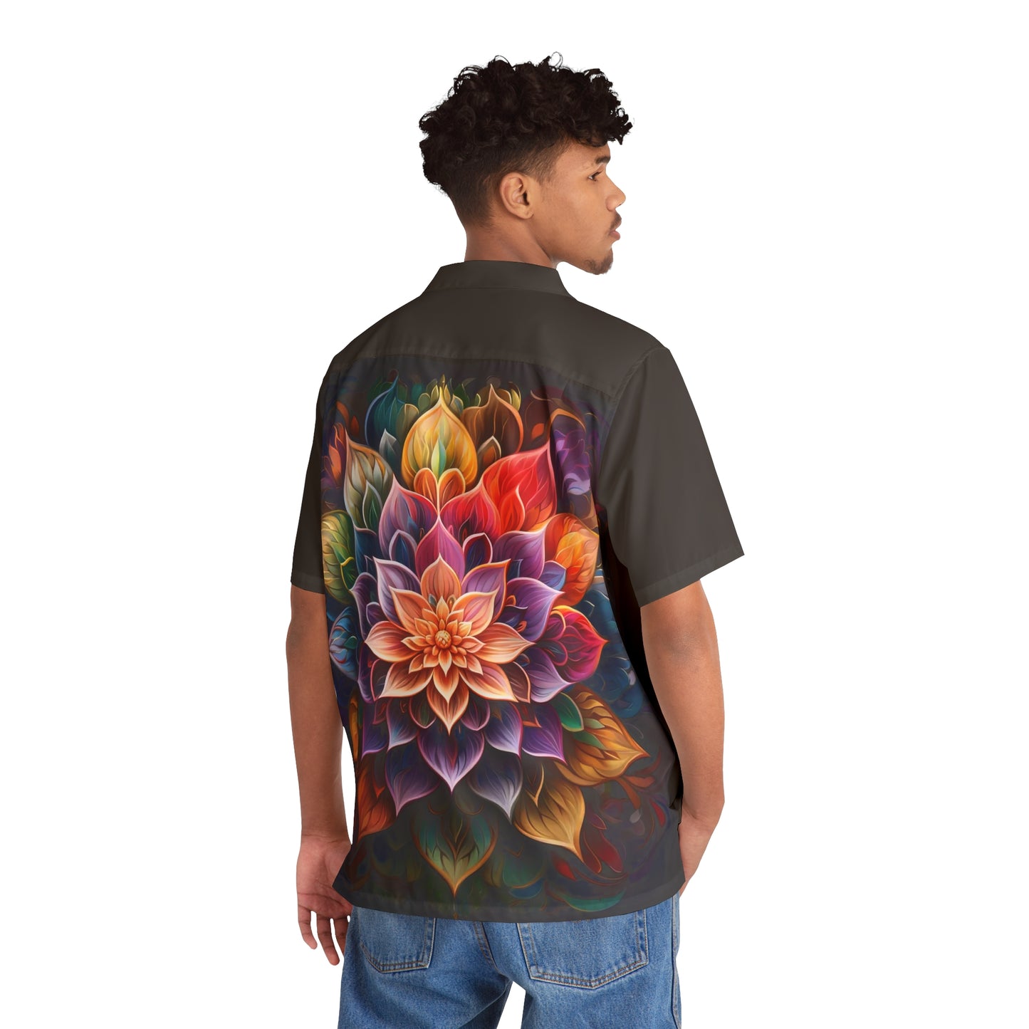 Lotus Mandala Left - California Chill Shirt