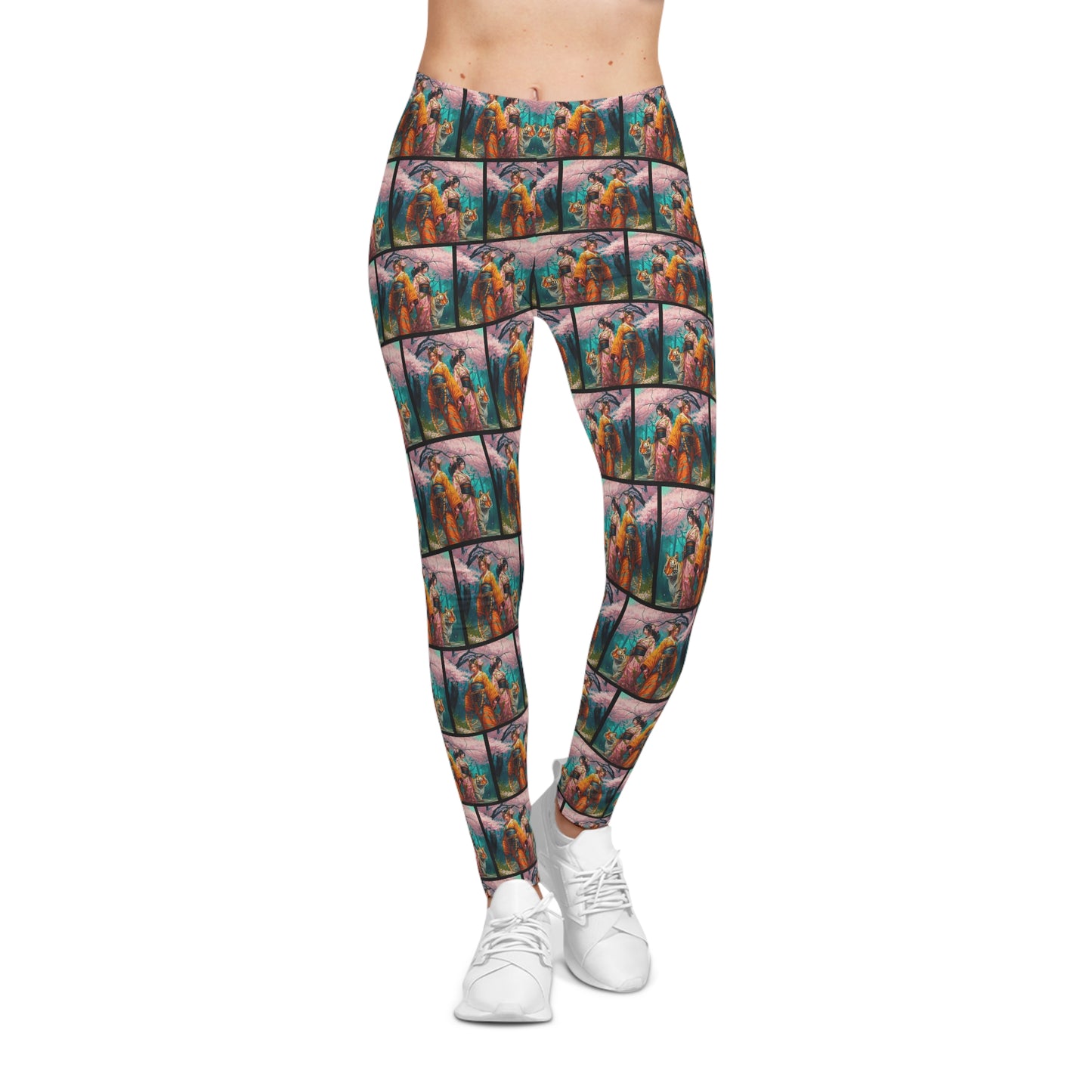 Tiger Geishas - Artistic Leggings