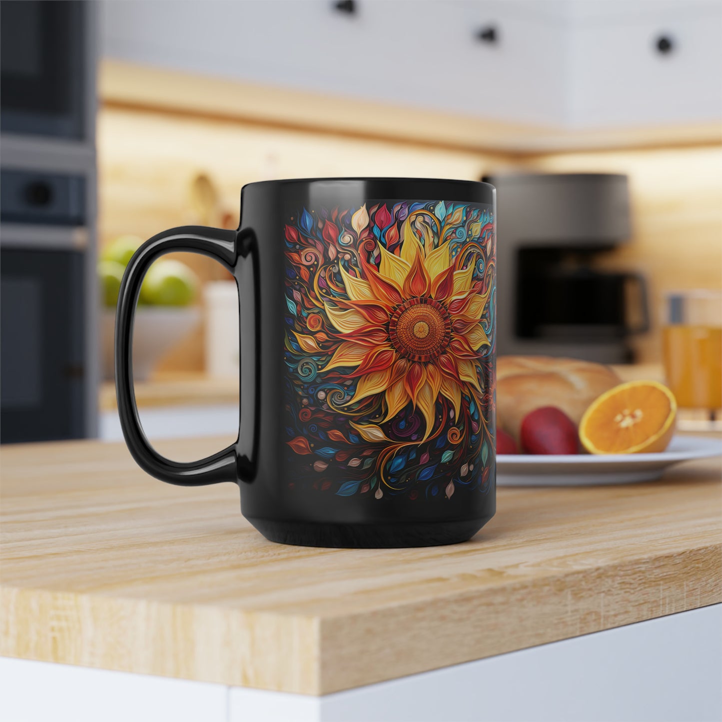 Blustery Blossom - Mug Art