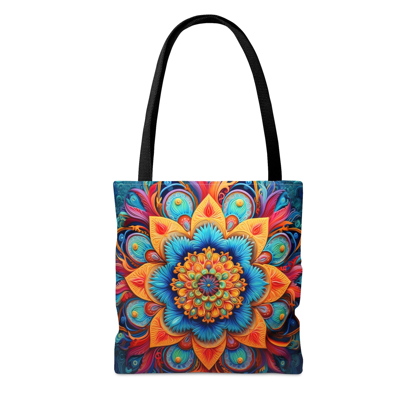 Floral Mandala - Artistic Tote Bag