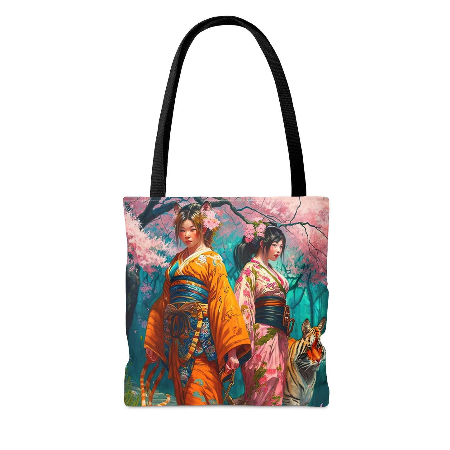 Tiger Geishas - Artistic Tote Bag