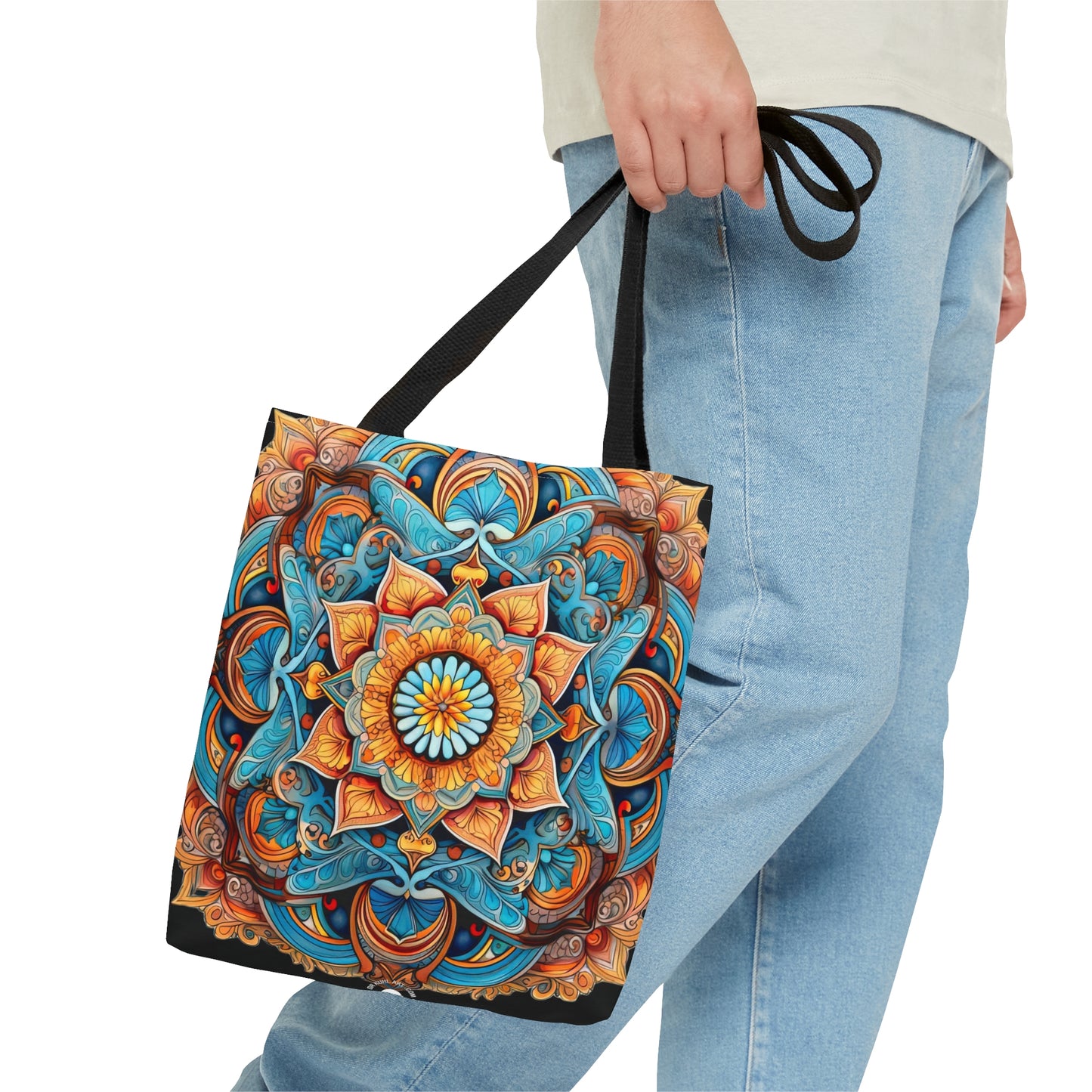 Winged Mandala - Artistic Tote Bag