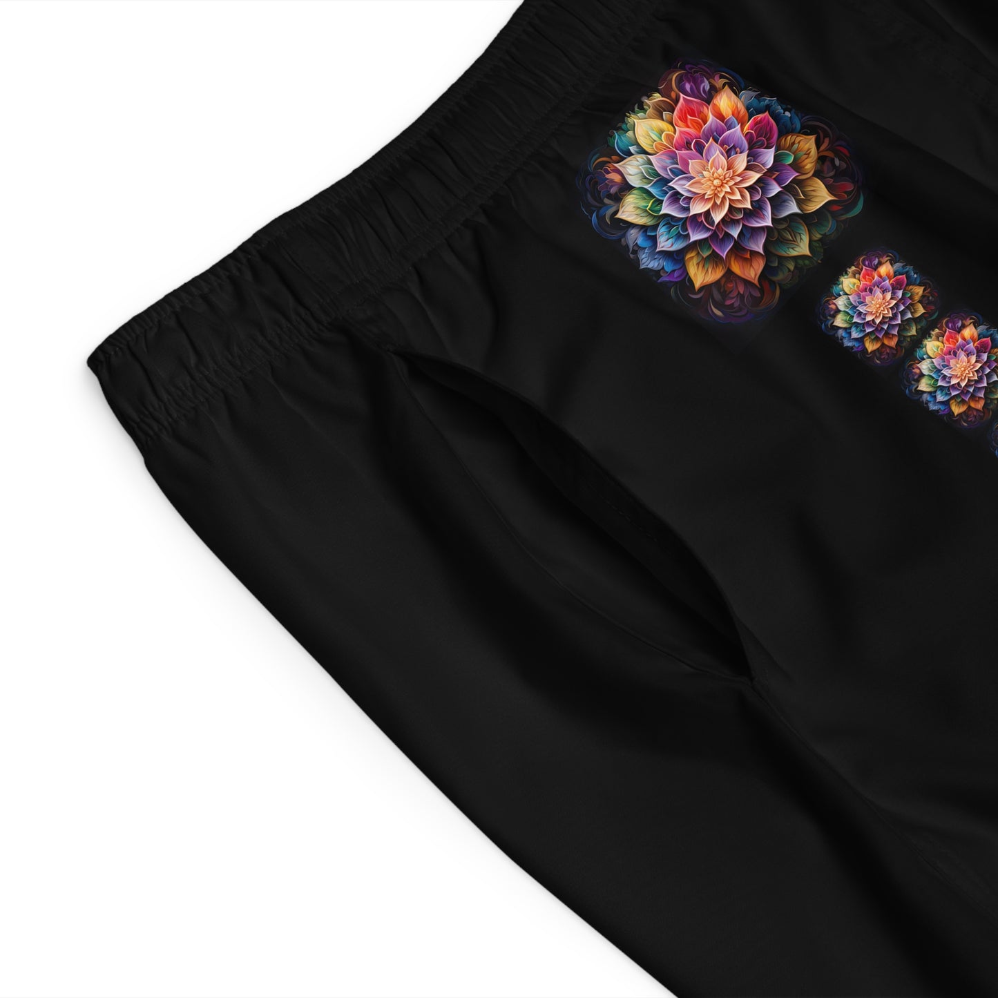 Lotus Mandala Trail - Artistic Board Shorts