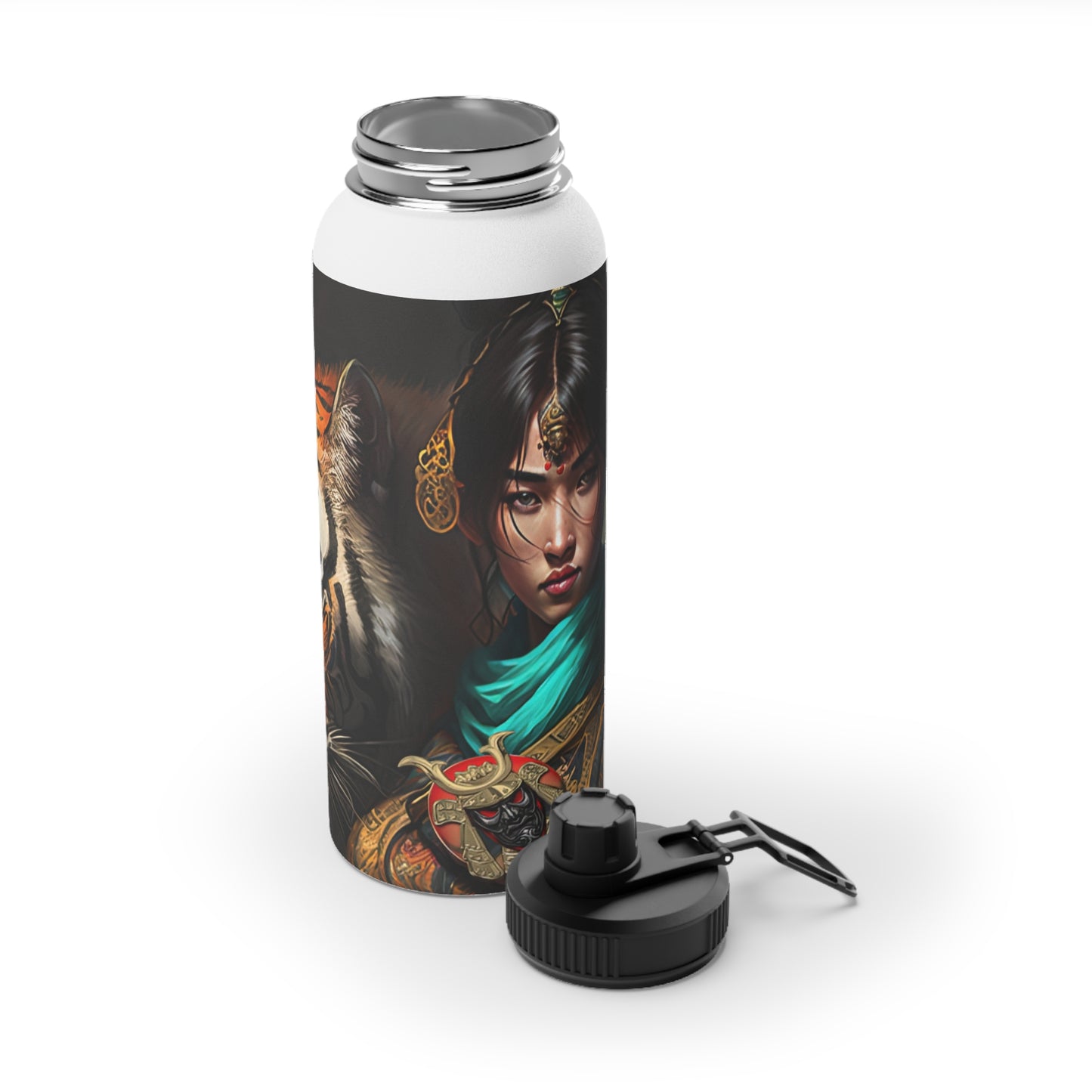 Bengal Tiger Goddess - Water Bottle