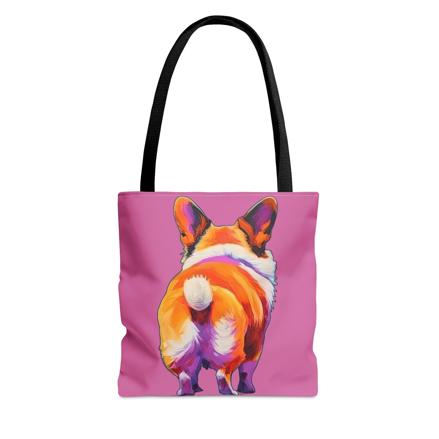 Corgi Butt in Pink - Artistic Tote Bag