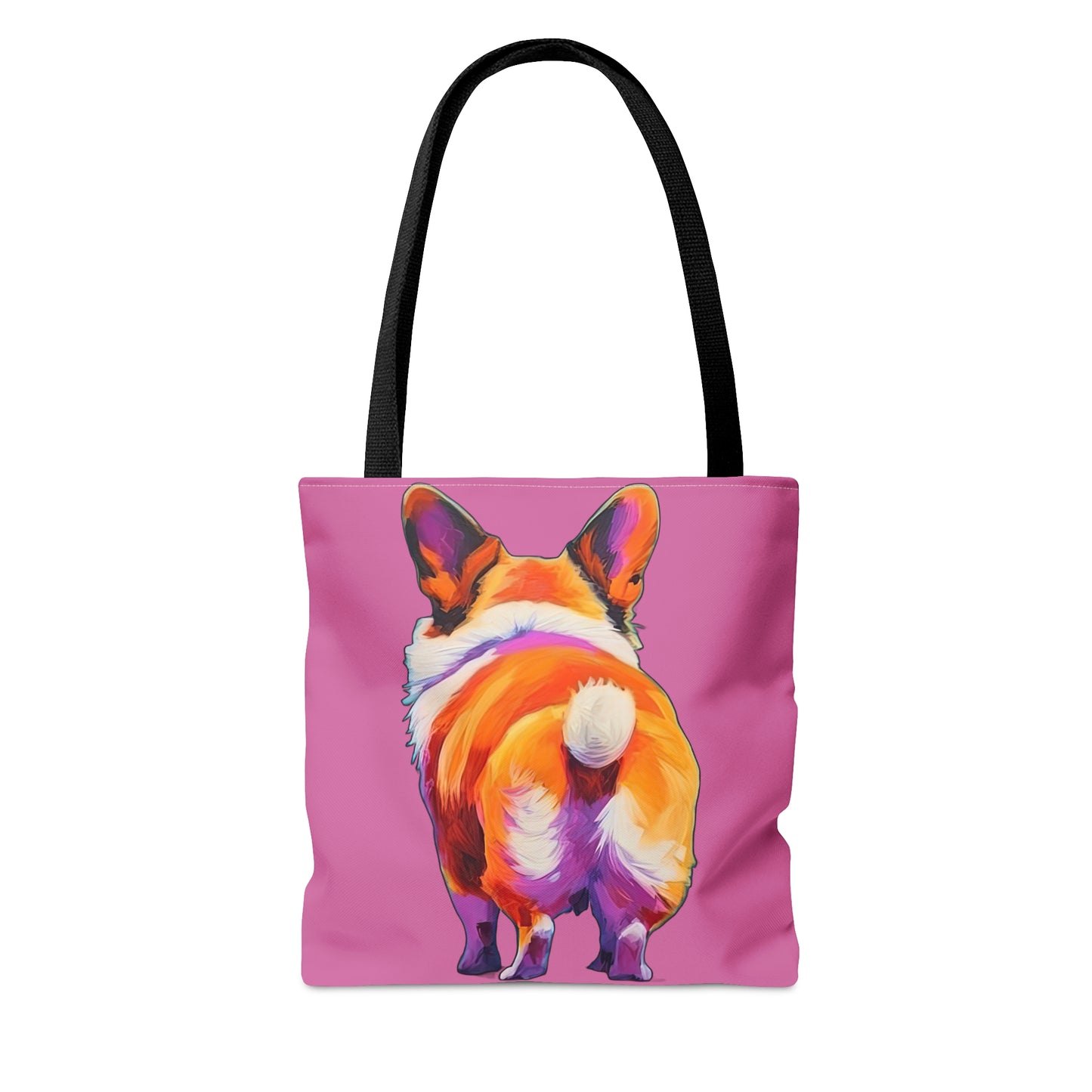 Corgi Butt in Pink - Artistic Tote Bag