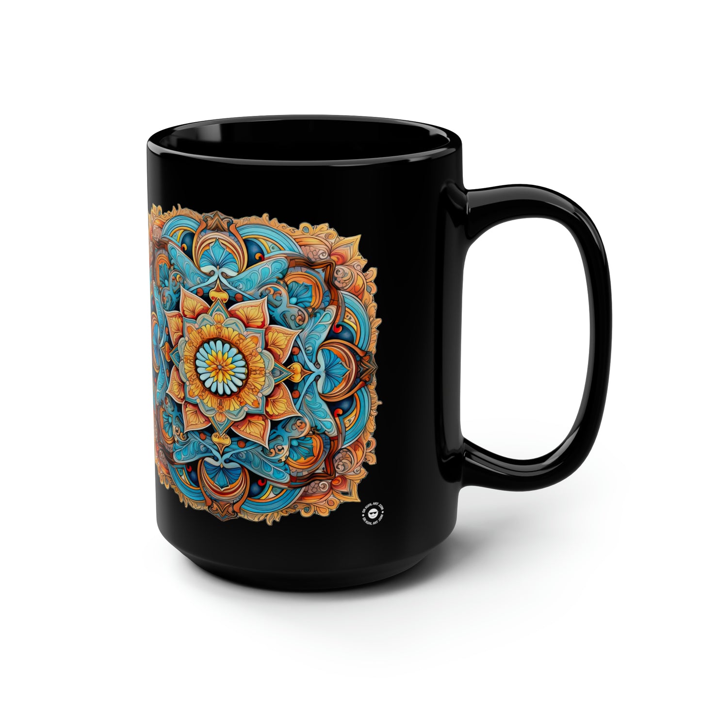 Winged Mandala - Mug Art