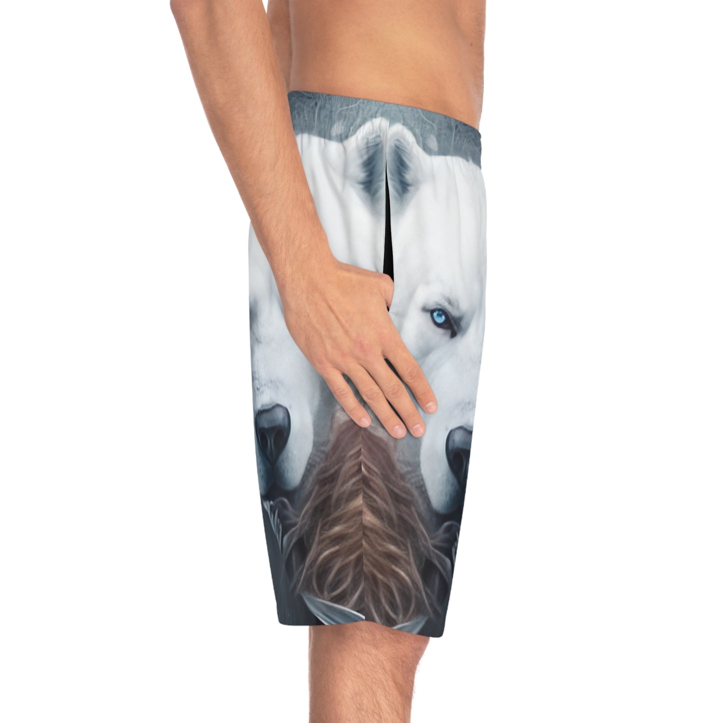 Polar Bear - Artistic Board Shorts