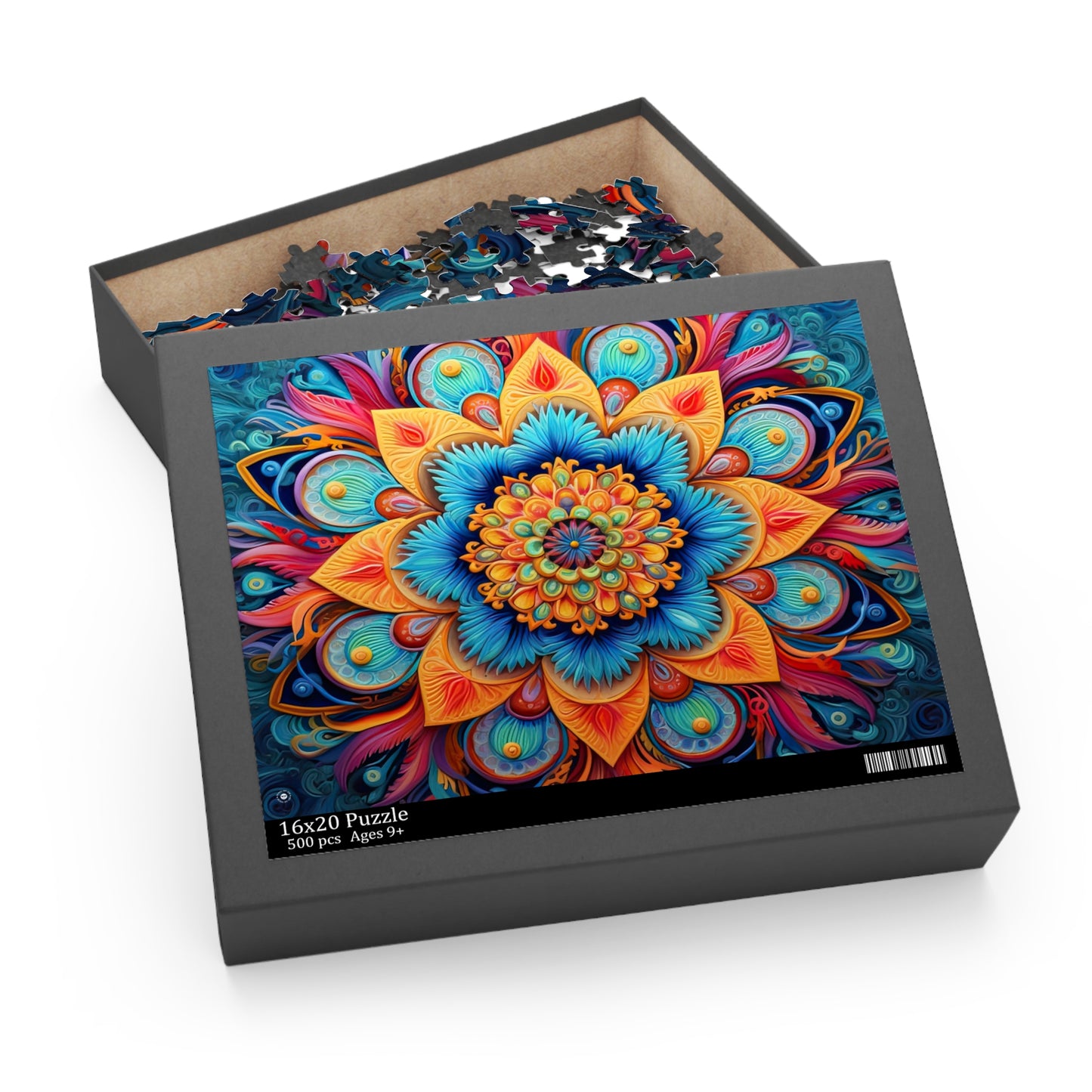 Floral Mandala - Jigsaw Puzzle