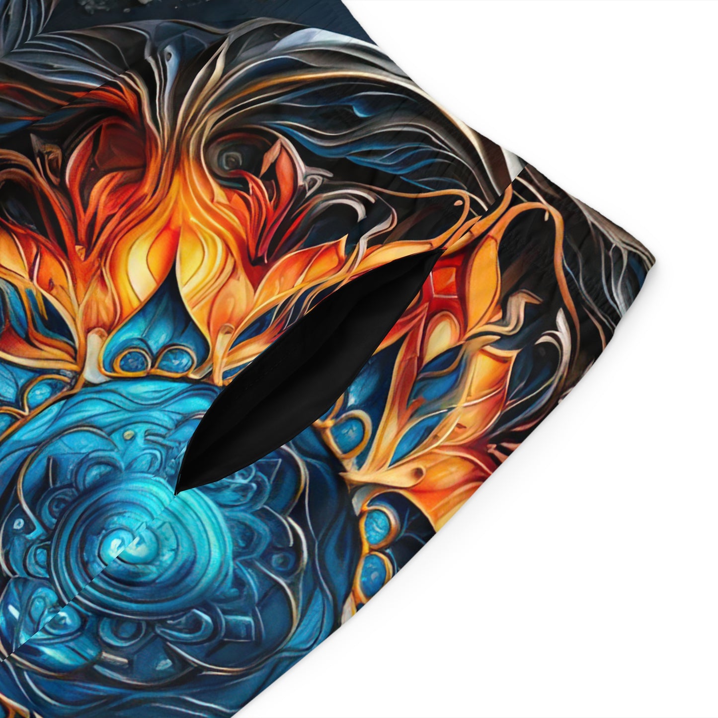 Fire and Ice - Artistic Board Shorts